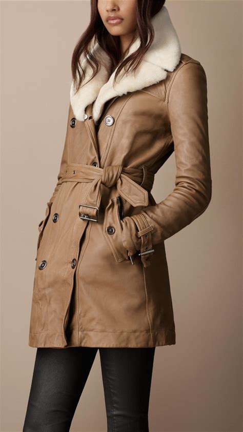 burberry shearling coat 2010|burberry shearling collar jacket.